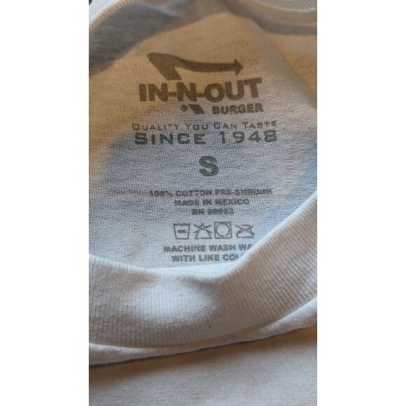 IN-N-OUT Burger California T-Shirt Size SMALL 2012 Mike Rider Graphic Tee - Picture 5 of 7